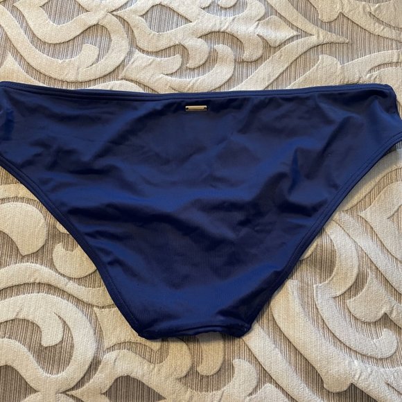 Victoria's Secret Heavenly Tankini 36C Forever Hipster Med Navy Blue Swimming - Picture 11 of 11